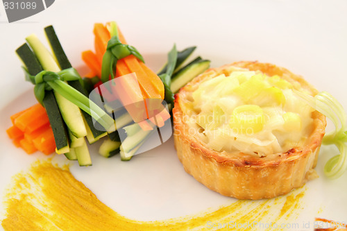 Image of Leek And Cheese Tart