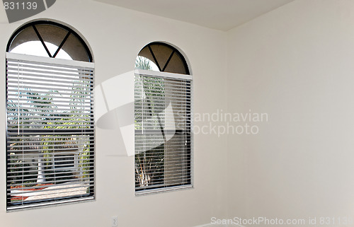 Image of two arched windows