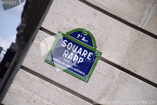 Image of street sign paris3