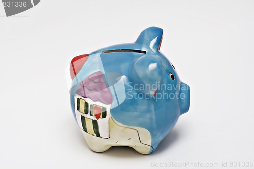 Image of Piggy bank isolated on a white background
