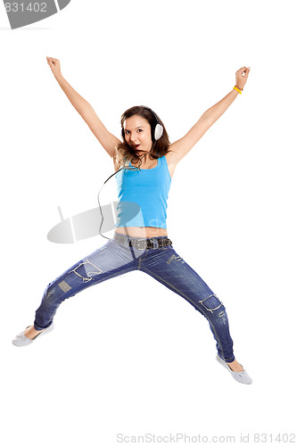 Image of Dancing and Listen Music