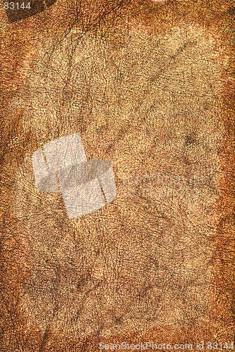 Image of Old tattered leather