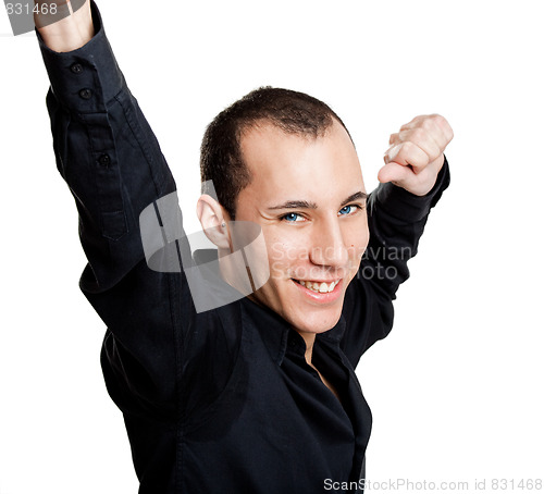 Image of Happy businessman