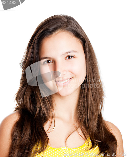 Image of Teenage girl portrait