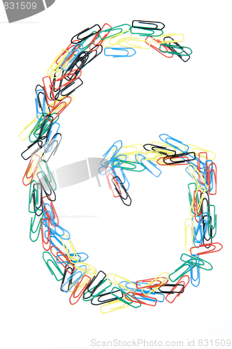 Image of Paperclip Alphabet Letter G