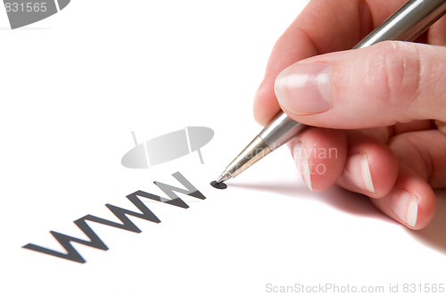 Image of WWW Handwriting