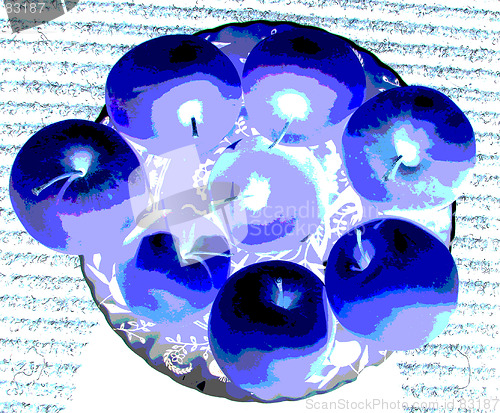 Image of blue fruit