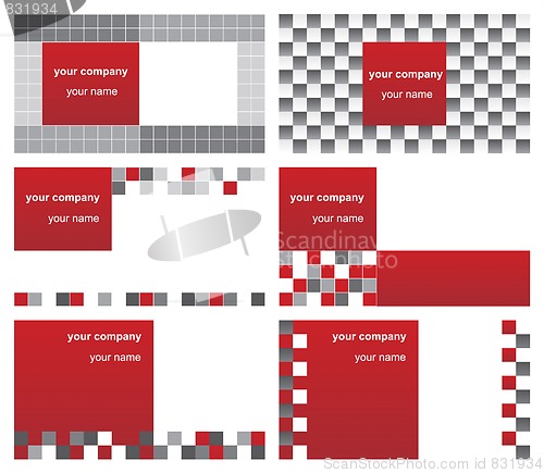 Image of Six business cards
