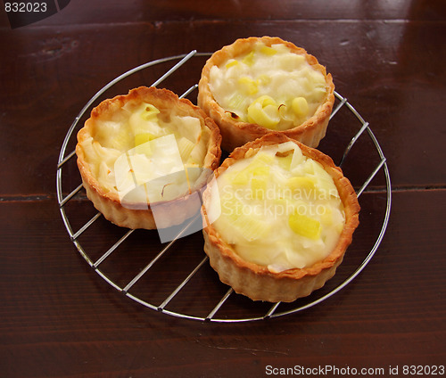 Image of Cheesy Leek Tarts