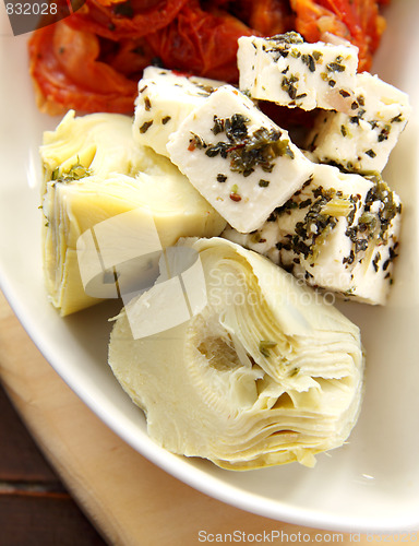 Image of Artichokes And Feta Cheese