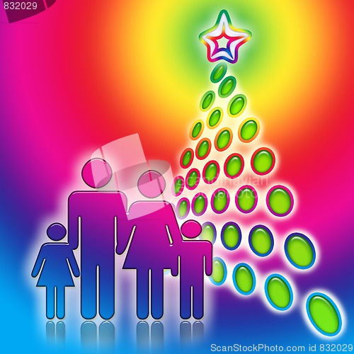 Image of Family Christmas Tree