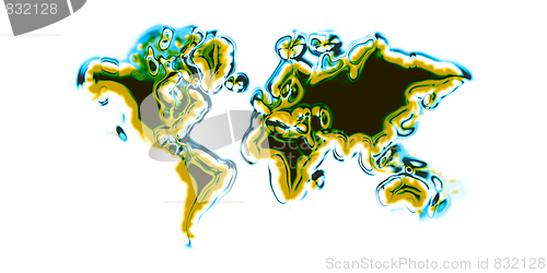 Image of world map