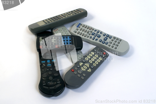 Image of Too many remotes