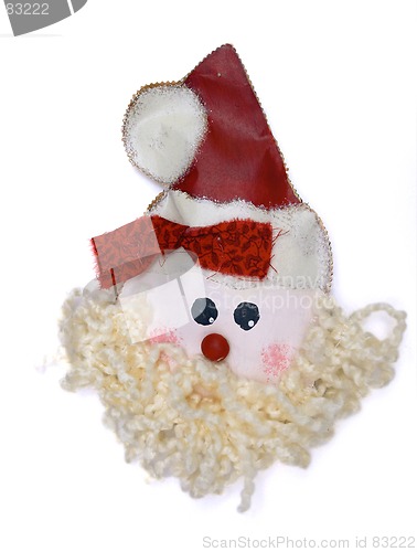 Image of Santa Clause on a tree