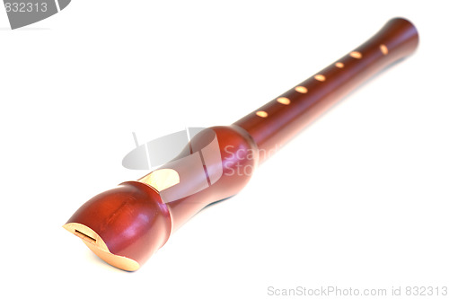 Image of Flute isolated