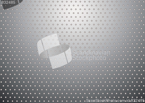 Image of silver metal background bobble