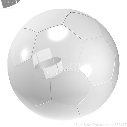 Image of white football