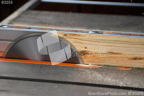 Image of Ripping on a table saw