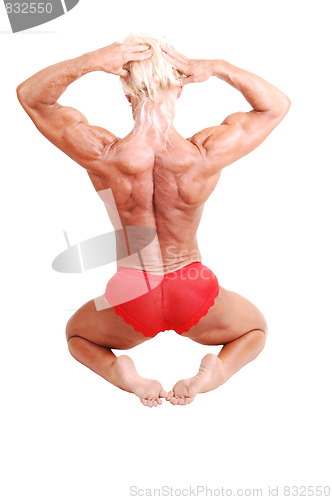 Image of Bodybuilding woman.