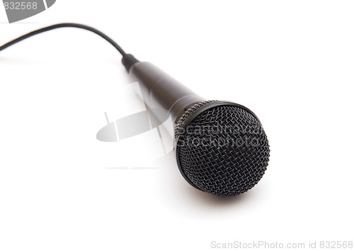 Image of Black microphone