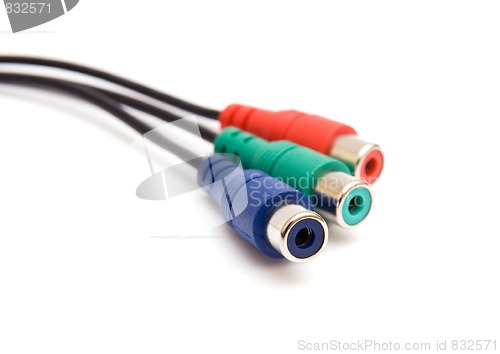 Image of Three color connectors