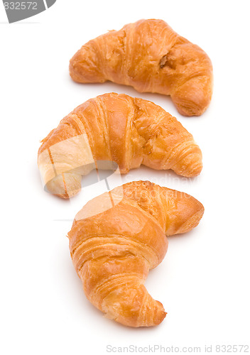 Image of Three croissants