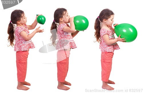 Image of Blowing Up A Balloon