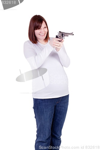 Image of Pregnant Mamma Target Practice