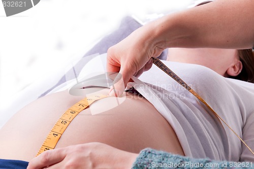 Image of Measuring a Pregnant Belly
