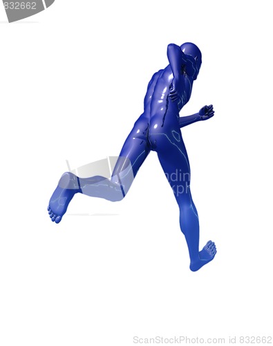 Image of blue race