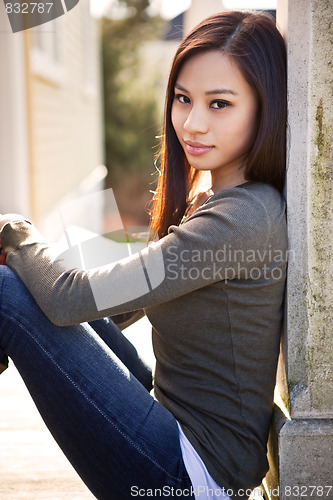 Image of Beautiful asian girl