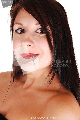 Image of Pretty dark haired girl.