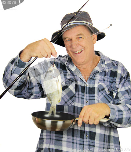 Image of Fry Pan Fisherman