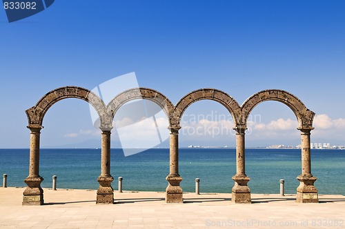 Image of Los Arcos Amphitheater in Puerto Vallarta, Mexico