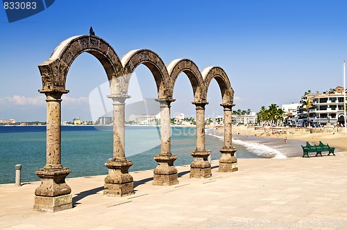 Image of Los Arcos Amphitheater in Puerto Vallarta, Mexico