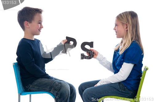 Image of Giving Chocolate Letters