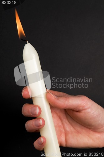 Image of Holding A Candle