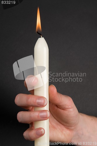 Image of Holding A Candle