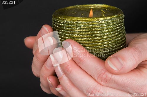 Image of Holding A Candle