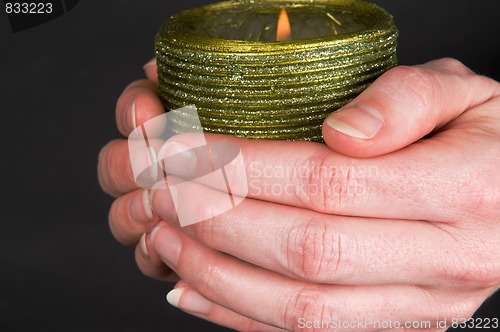 Image of Holding A Candle