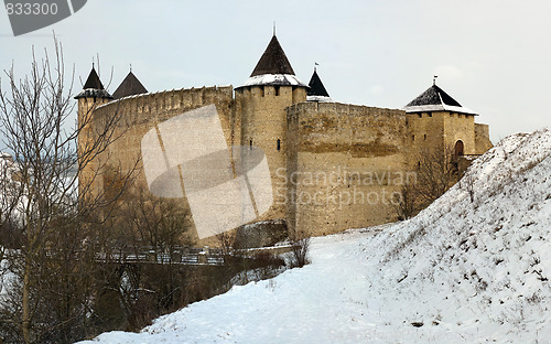 Image of High wall of fortress