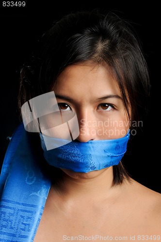 Image of Silenced girl