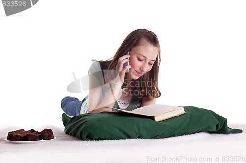 Image of Studying and Talking
