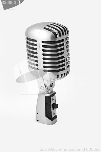 Image of vintage microphone