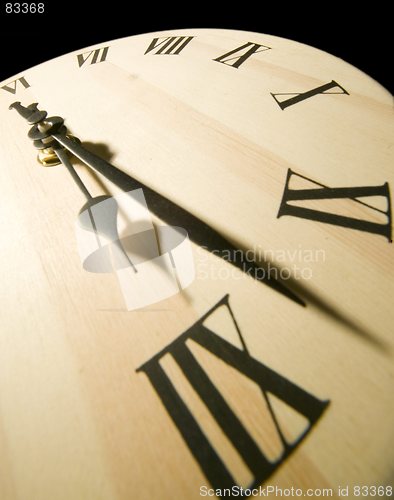 Image of Wooden clock
