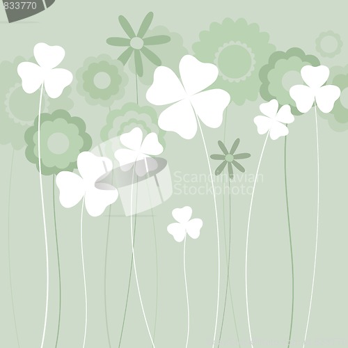 Image of clover background