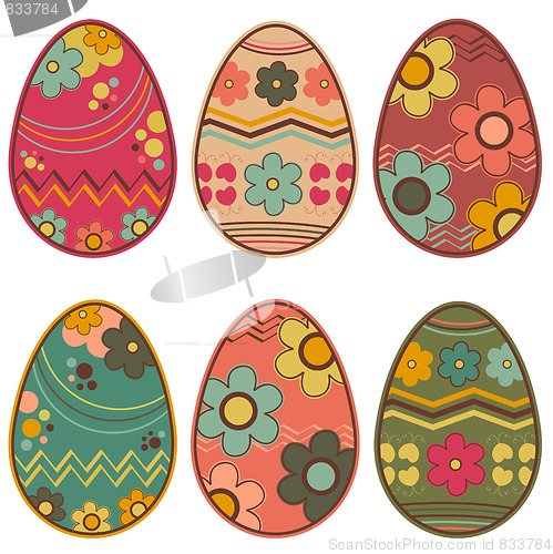 Image of easter eggs 