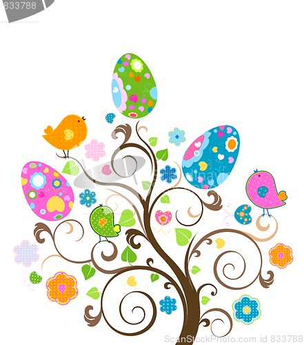 Image of easter tree