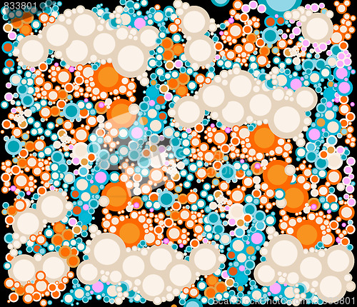 Image of circles background