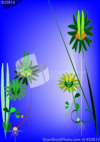 Image of whimiscal flowers